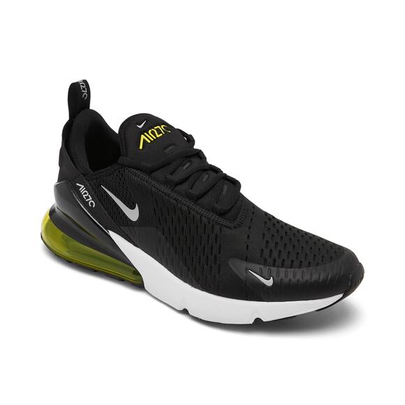 NWT Nike Men\'s AirMax 270 Mens Running Trainers Fn8006 Sneakers Shoes Black 9 US